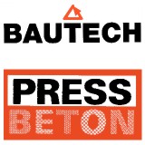 logo PRESSBETON a BAUTECH